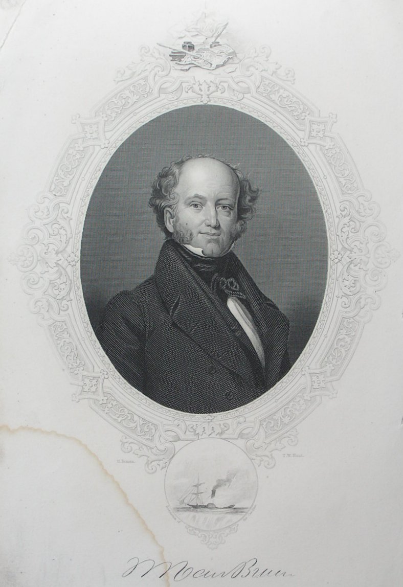 Print - M Van Buren - Hunt